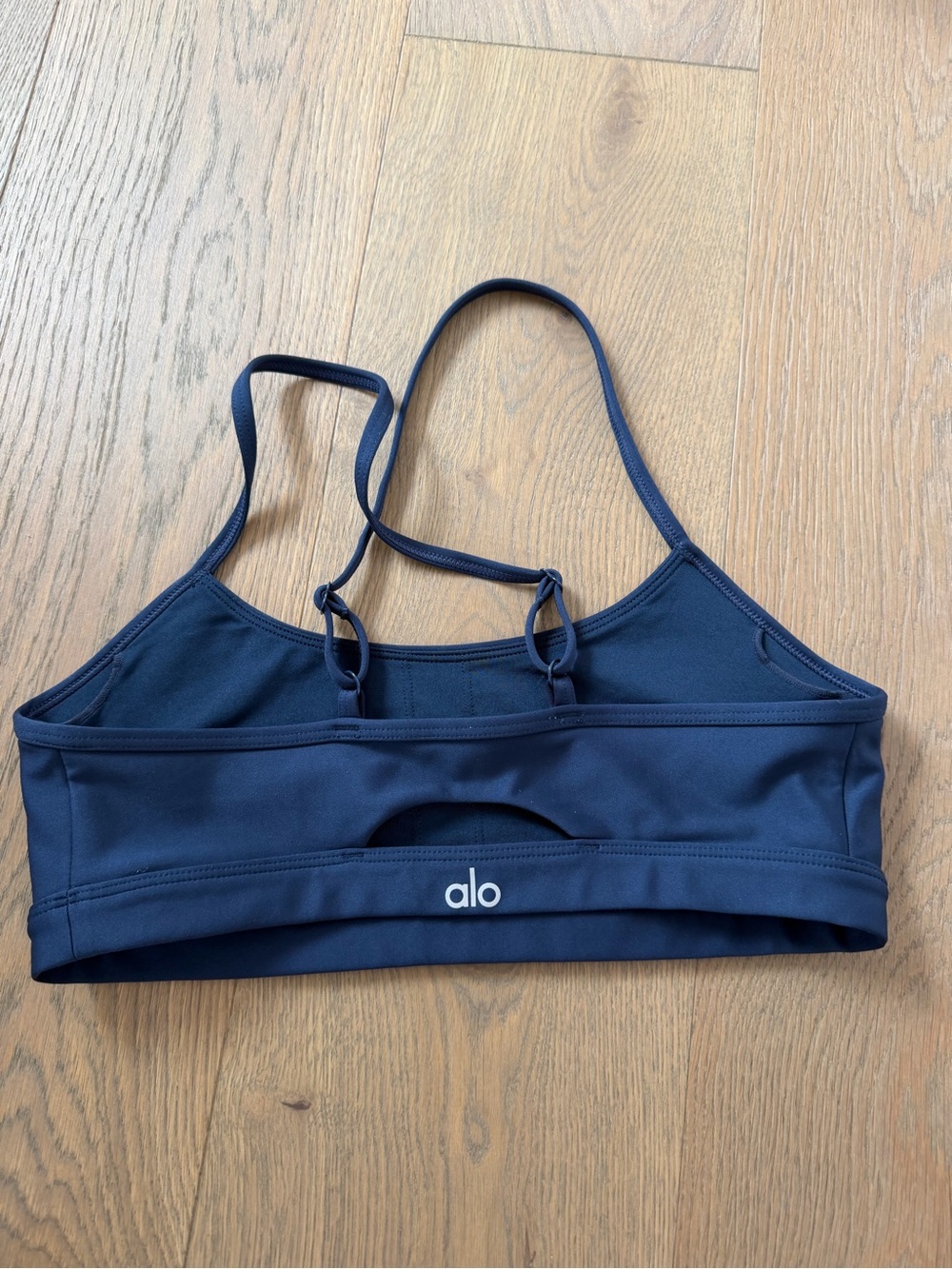 ALO Airlift Intrigue Bra NAVY Never Worn